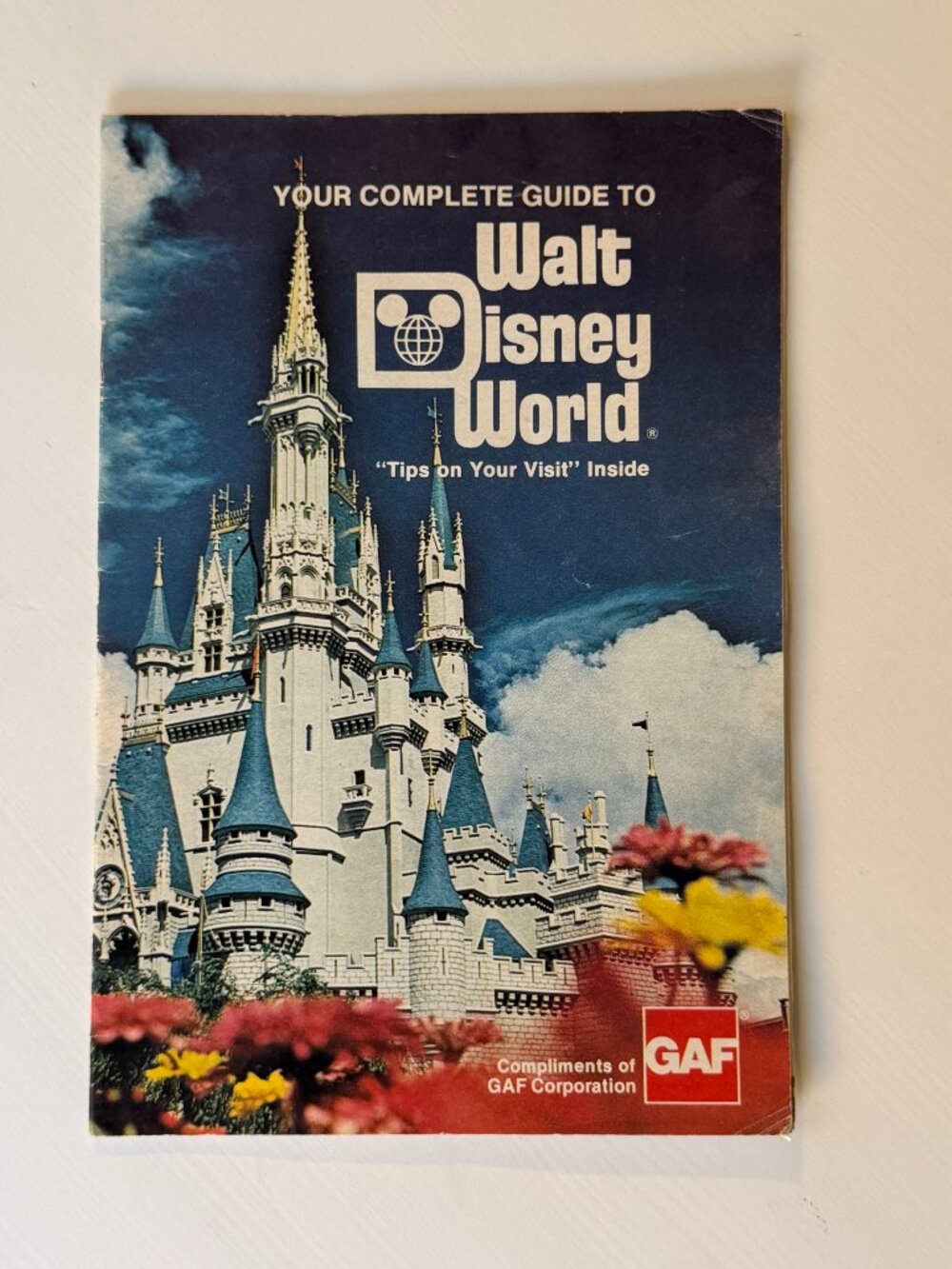 Vintage 1977 Walt Disney World Vacation Complete Guide & Map